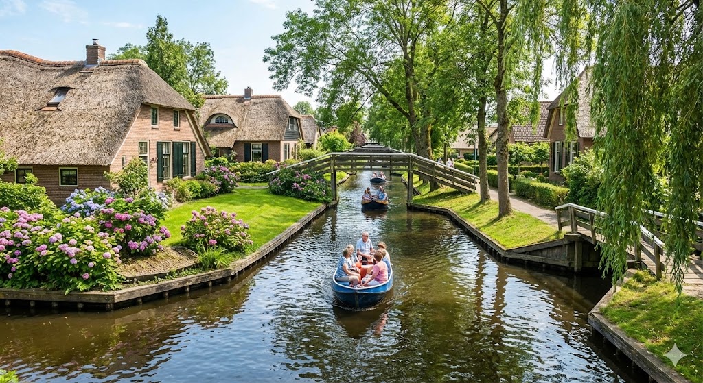 desa tanpa jalan raya yang seperti dongeng