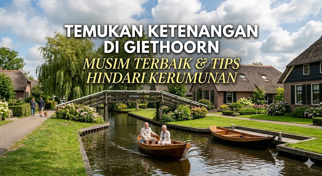 Musim Terbaik Mengunjungi Giethoorn agar Tidak Berdesakan